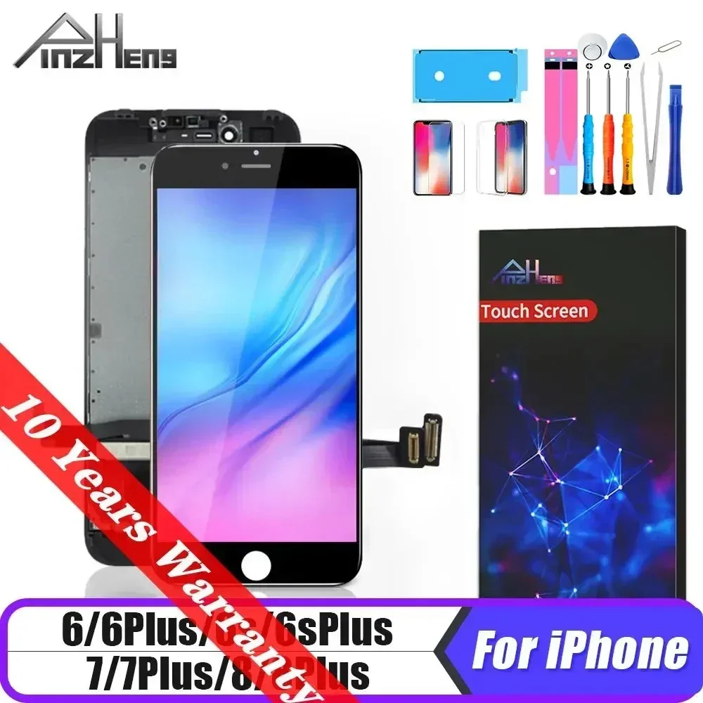PINZHNEG Wysokiej jakości ekran LCD OEM do iPhone SE 2020 8 PLUS 6 6S 7 Plus Wyświetlacz Incell Ekran zastępczy 10 lat gwarancji