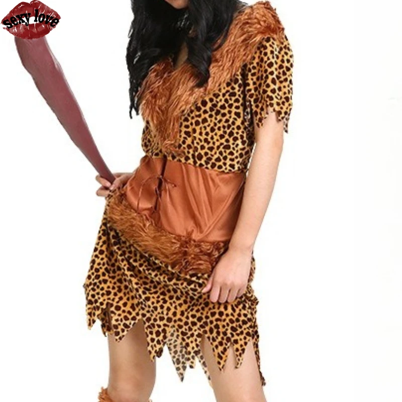 Cosplay halloween homem selvagem traje, primitivo homem selvagem traje, baile de máscaras, traje de festa de férias aluguel uma namorada