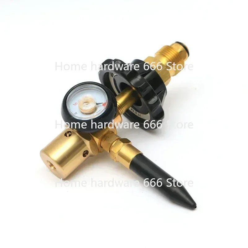 Helium Latex Balloon Inflator Regulator with Gauge for G5/8 Tank Valves 3000PSI