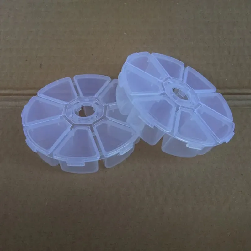 

1pc 5D DIY Diamond Painting Box Organizer; 8 Cases Diamond Embroidery Accessories Storage; Containers Tools Kits