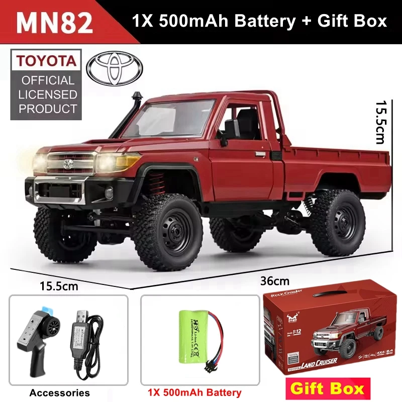 4WD 1:12 Professionele RC Auto Off Road 4x4 2.4G Afstandsbediening Buggy Klimmen Truck Buggy auto's voor Kinderen Volwassen Geschenken Speelgoed