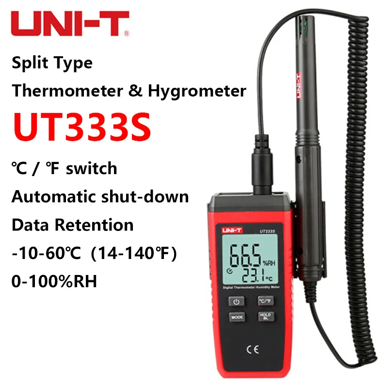 Мини-Измеритель температуры и влажности, с ЖК-дисплеем