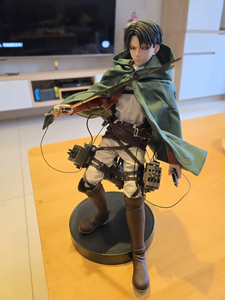 W magazynie oryginalne oryginalne zabawki YIBO Niren Studio 1/6 YB-R2013 A/B Levi Ackerman żołnierz szef Model postaci zabawka