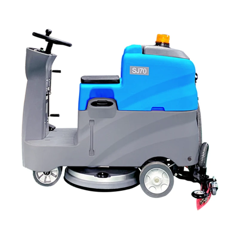 Commercial Hard Floor Cleaner Washer Ride on Floor Scrubber Machine Driving Type Automatic Electric Floor Scrubber