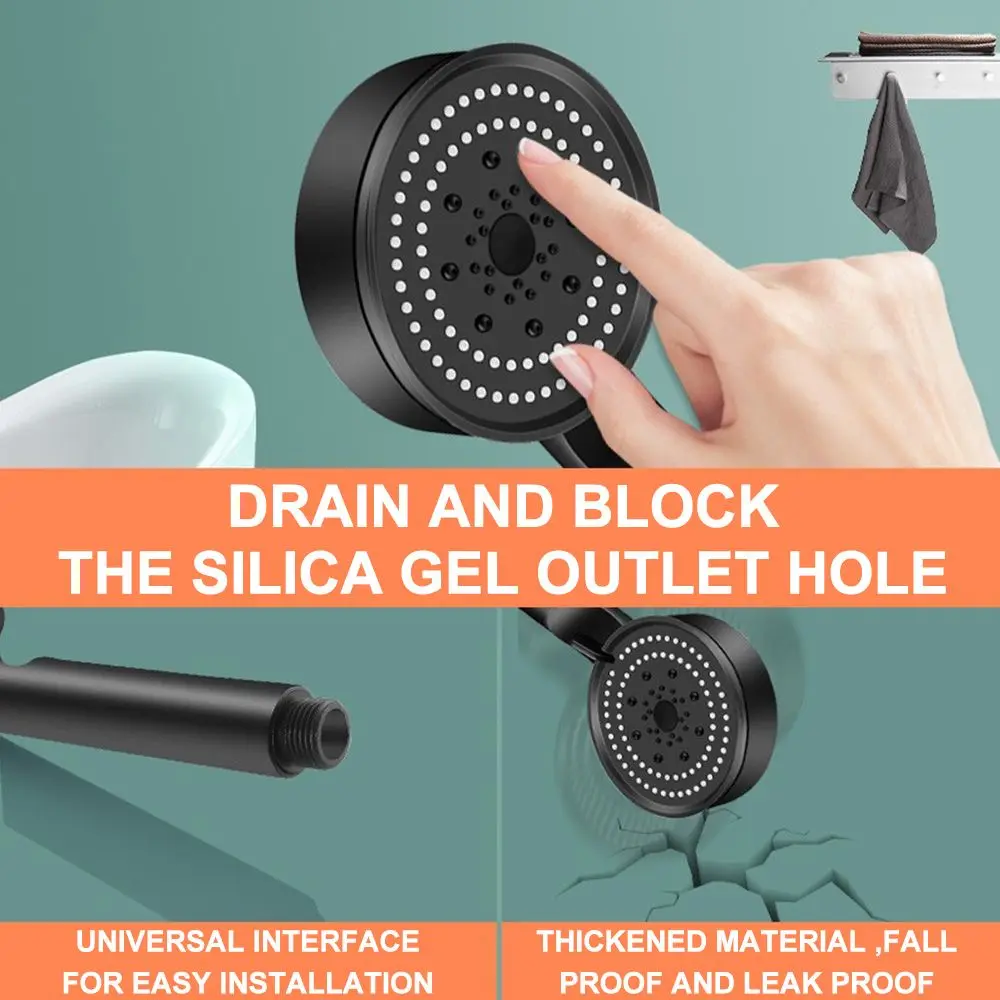 Multi-function 5 Modes Handheld Adjustable Bathroom Shower High Pressure Showerhead Shower Head Water Saving Sprayer