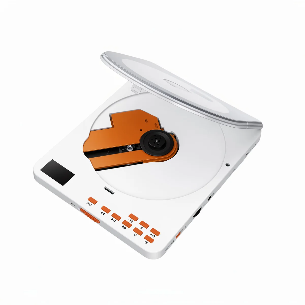 Cross-border 2025 portable CD player, portable CD player, album disc player, listening English learning device