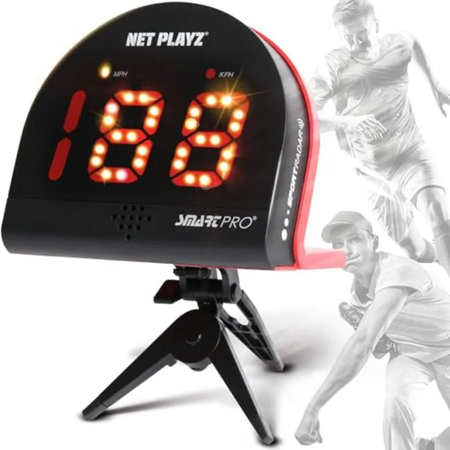

Smart Baseball Trainer Combo with 1 Set Sport Radar for Indoor Outdoor Use Black Advanced Tracking and Performance Analysis