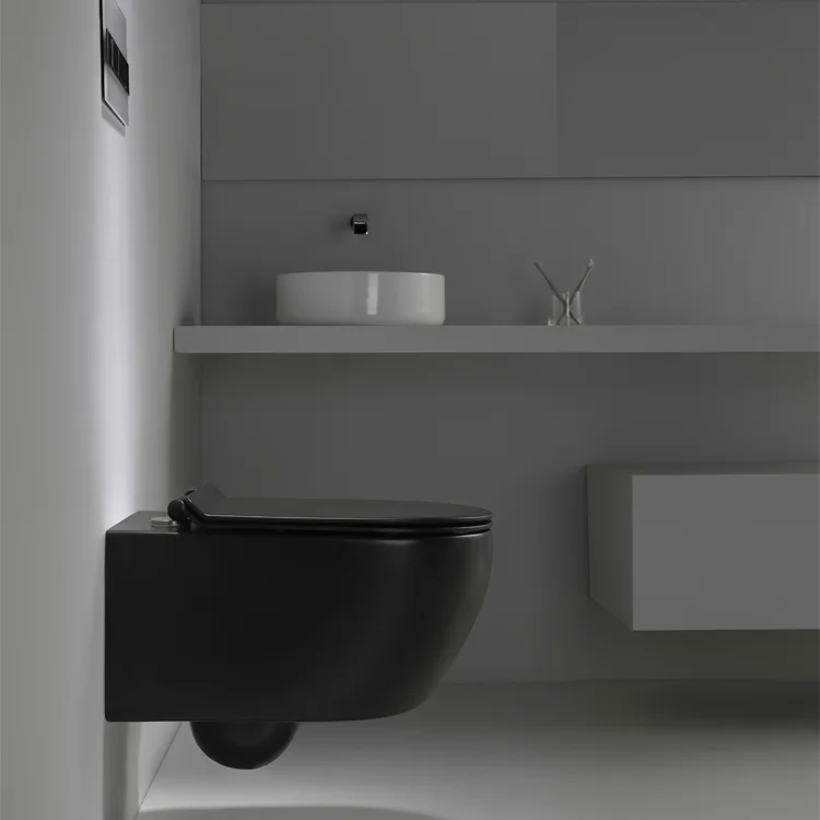 

ZC1 Durable Wall - Hung Sanitary Toilet,Elegant Wall - Mounted Siphon Flushing Toilet and Innovative