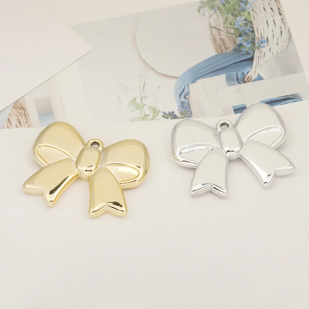 تصميم ودي-سحر أكريليك على شكل عقدة فيونكة ، دلاية تصنعها بنفسك ، إكسسوارات مجوهرات ، مصنوعة يدويًا ، الأشعة فوق البنفسجية ، تأثير CCB ، 44x55 ، 50 #! #2