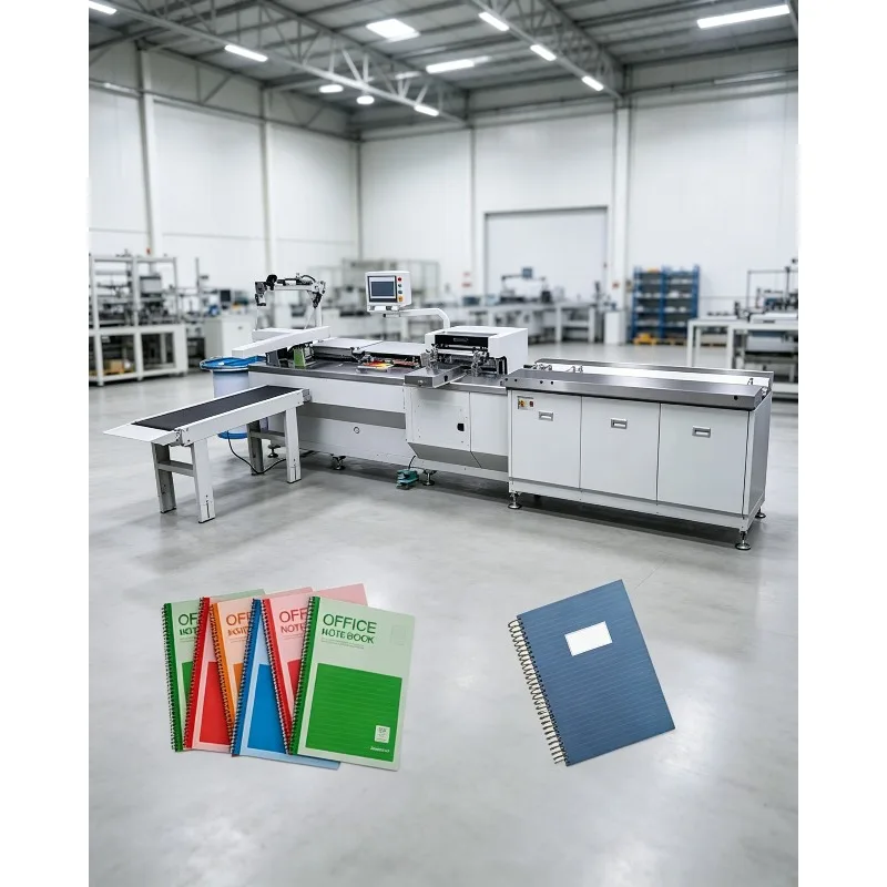 Hot Sale Coil Binding Machine Loose Leaf Spiral Wire Notebook Calendar Making Binding Machine 2:1 Wire Binding Machine
