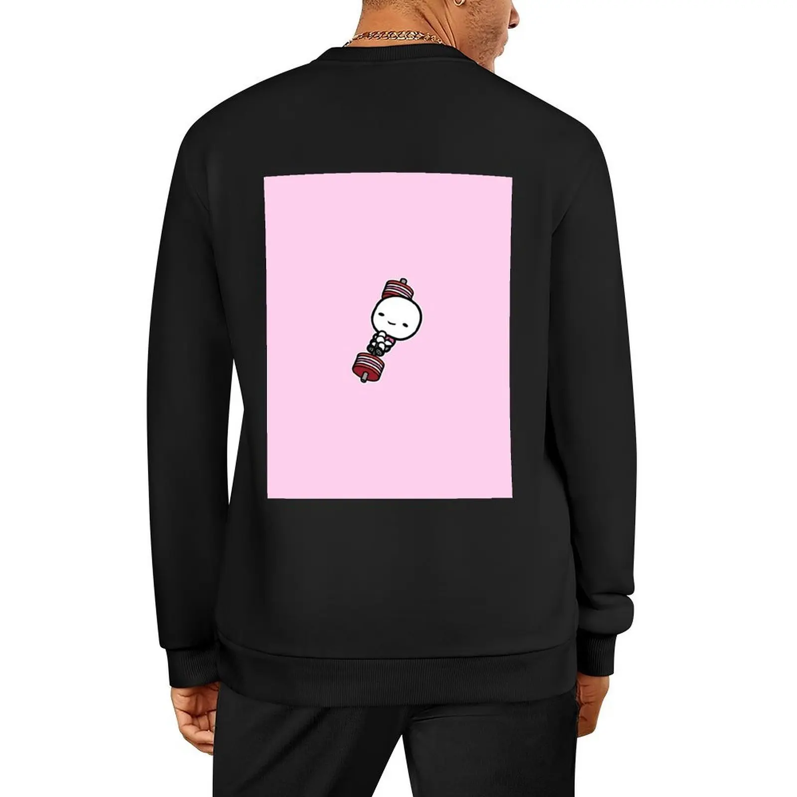 

Barbell Love (Valentine's Day) Pullover korean style clothes men's coat korean clothes sweatshirt