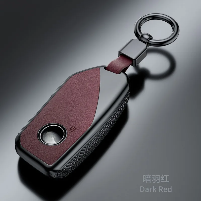 

Pvc+ Suede Key Case Cover Keychain for BMW X1/X2/X3/320li, 5 3 7 Series 525li