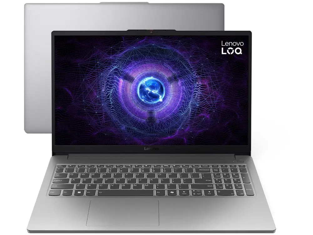 Gamer Lenovo LOQ Intel Core i5 16GB RAM 512GB SSD 15,6 "Full HD Windows 11 NVIDIA GeForce RTX 3050 83ME0007BR Notebook