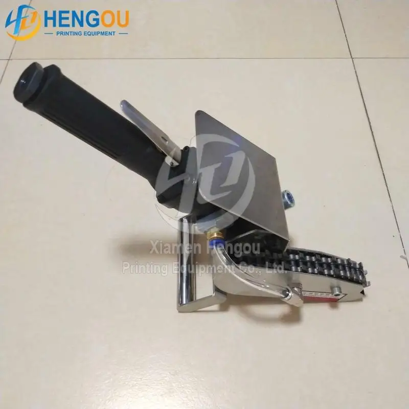 Printing parts waste removal machine for paper