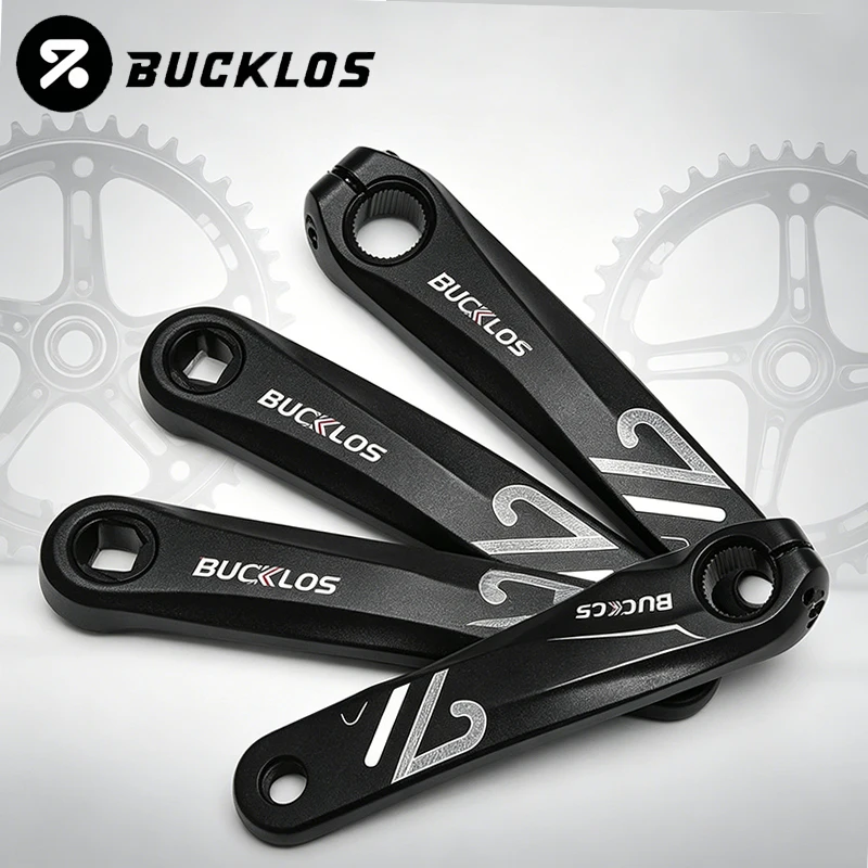 

BUCKLOS Bicycle Crank Arm 152/170/175MM Electric Bike Crankset Lightweight Wear-resistant Repair Crank Durable Cycling Parts