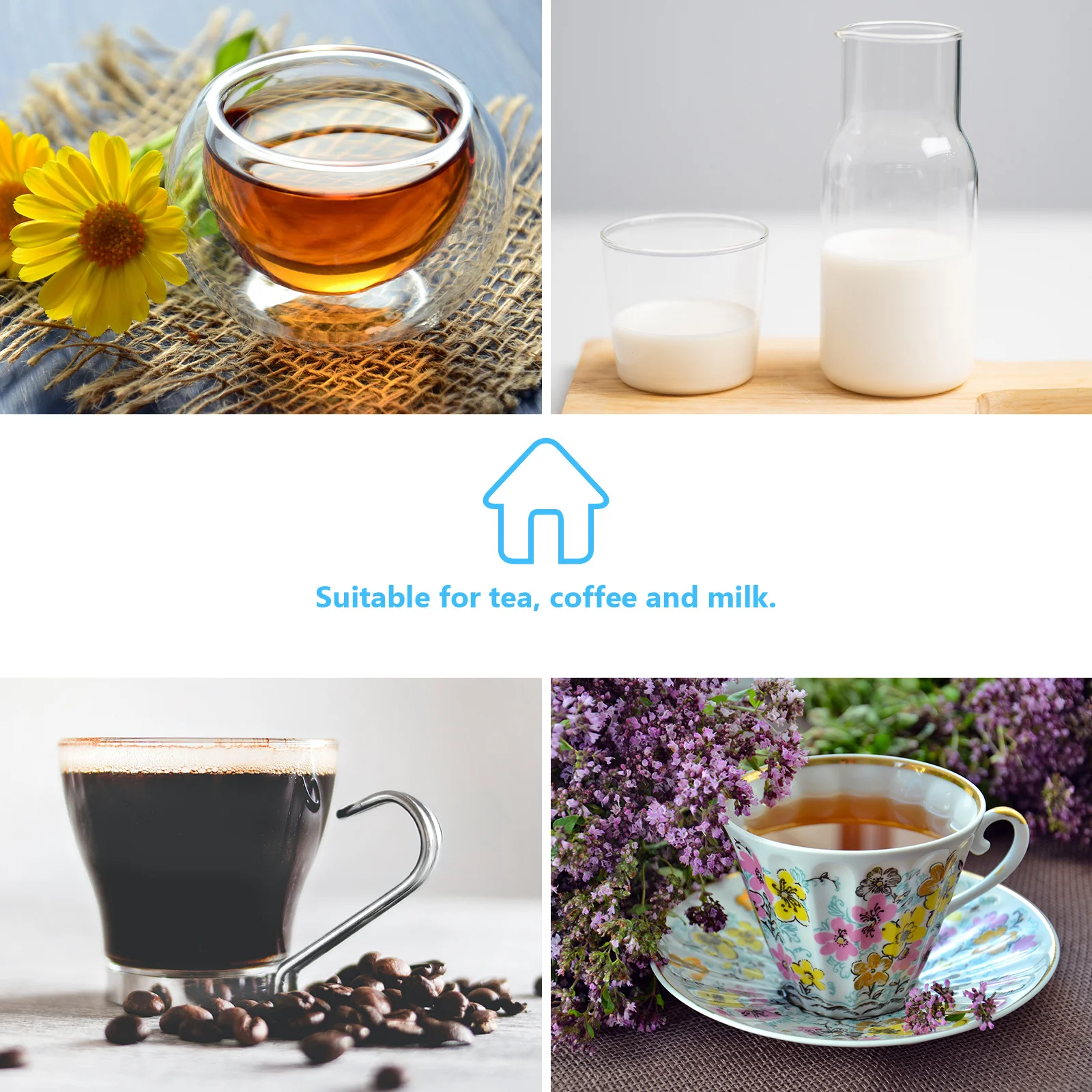 

1Pcs Large Capacity Stainless Steel Kettle Easy to Use Practical Water Heating Kettle for Home Office Induction Cooker Fast