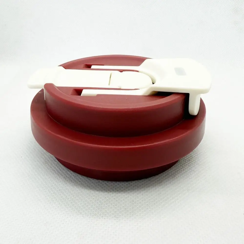 Durable Plastic Straw Flip Lid Cap Leak Proof Wide Mouth Spo