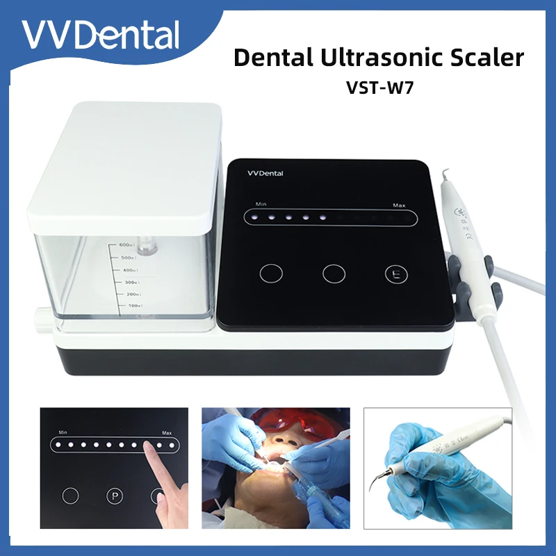 VVDental Ultrasonic Scaler Automatic Water Supply Oral Irrigator Tooth Calculus Smoke Stains Cleansing Machine For Dental Clinic