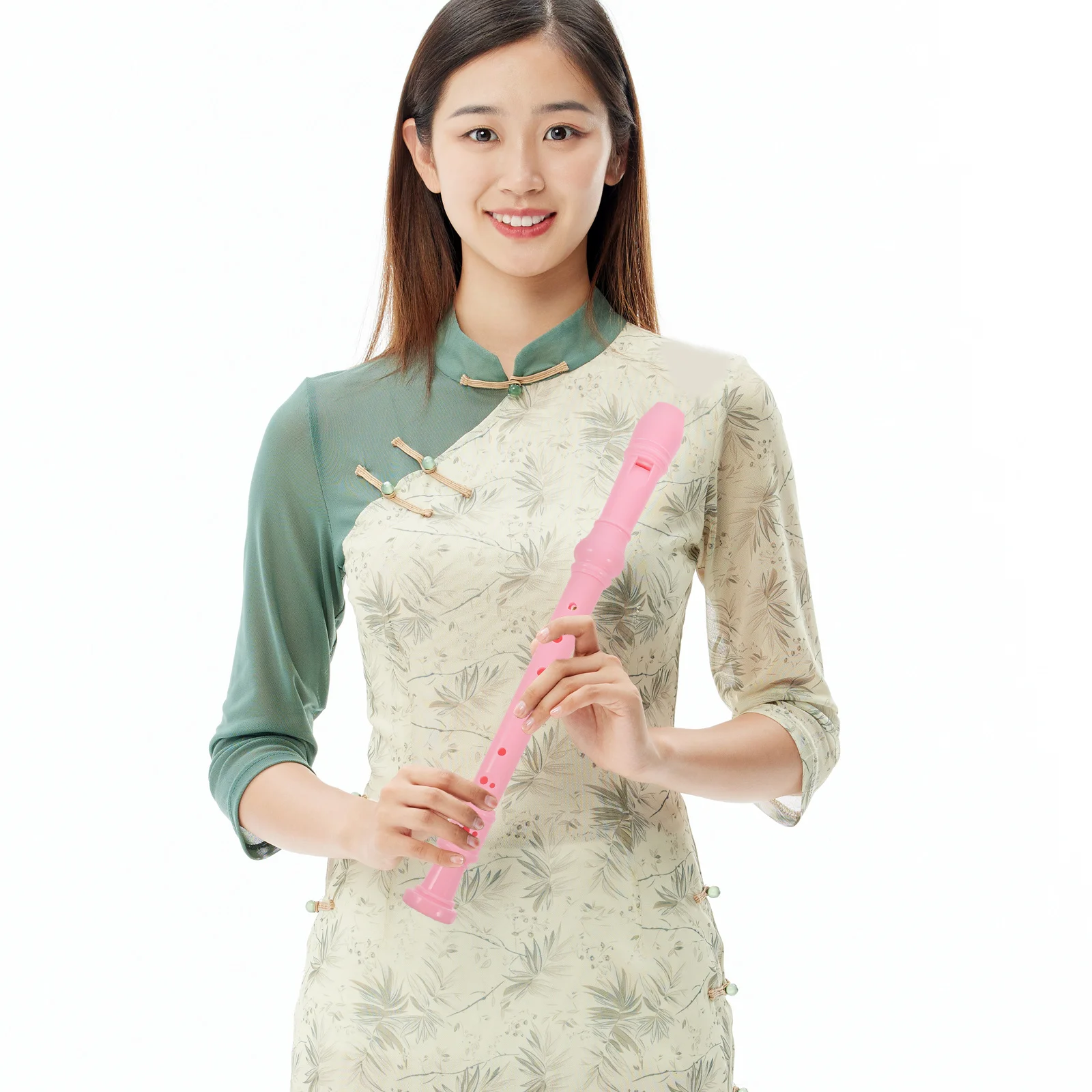 

Treble Clarionet Recorder Instrument Cleaning Stick Soprano Plastic Recorders Flannel Flutes Instruments for