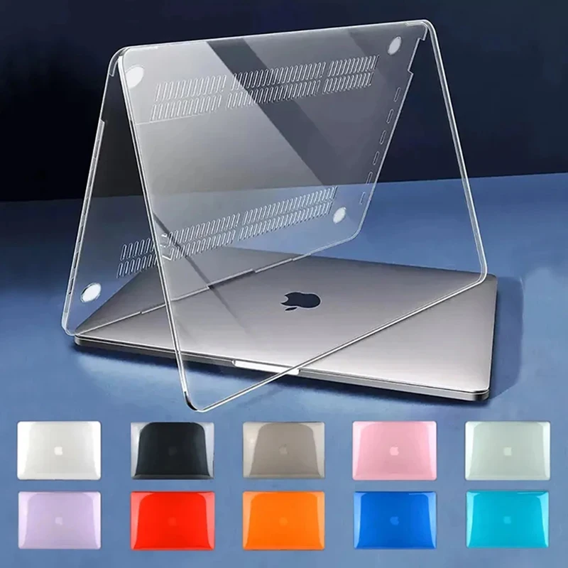 Crystal Case for Macbook Air 15.3 A2941 Pro 14.2 A2442 A2779 Laptop Cover for MacBook Air 13.6 A2681 M2 Chip Pro 13 A2338 A2337