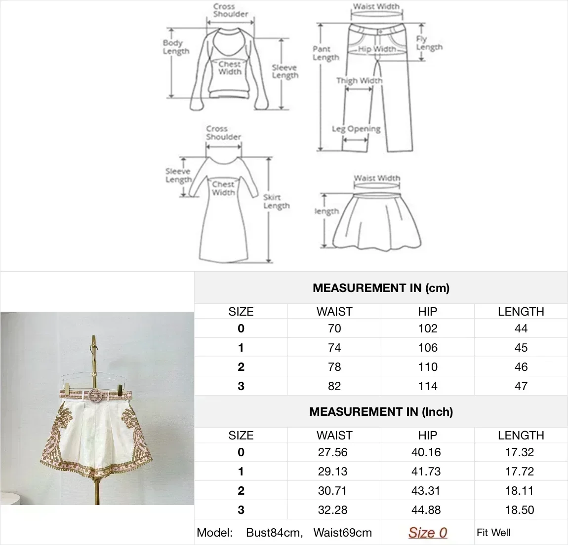 White Embroidery 2024 High Quality New Design Long Sleeve Ruffles Ramie Blouse Tops and Linen Shorts Women Set