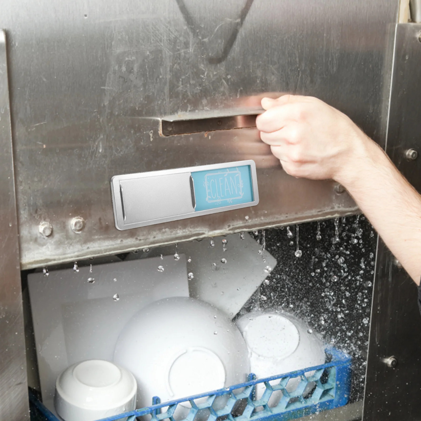 

Dishwasher Magnet Clean Dirty Sign Magnetic Stain-Resistant Indicator Suitable for Fridge Dishwasher