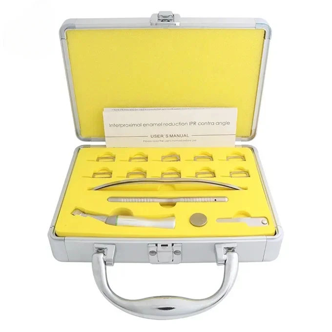 

Dentals Interproximal Enamel Reduction IPR Contra Angle 4:1 Handpiece Gauge Measure Tooth Gap Reciprocating Orthodontic