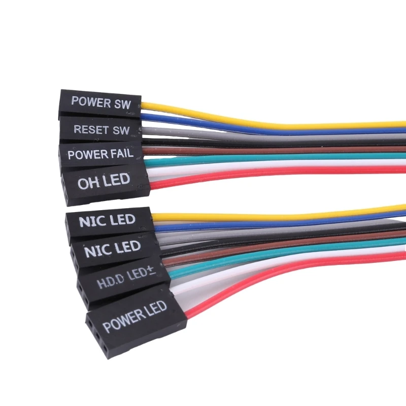 Mainboard PC Host Power Switching Adapterkabel für Mainboard 16Pin auf 8Pin 2Pin
