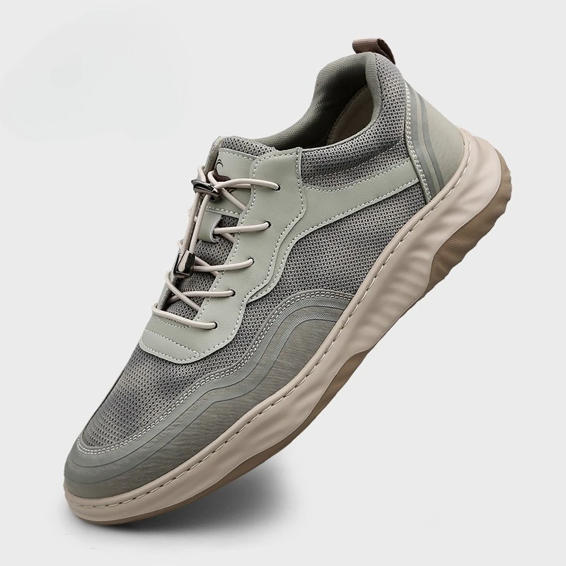 

Мужские летние кроссовки: новые, дышащие, сетчатые, повседневные, модные, универсальные, на платформе, для активного отдыха