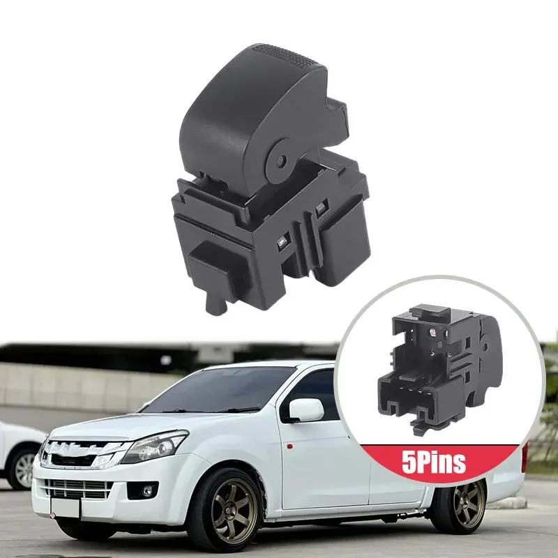 

5 PIN Car Glass Lifter Single Switch For ISUZU D-MAX 2012-2020 Power Window Control Switch Vehicle Interior Accessories