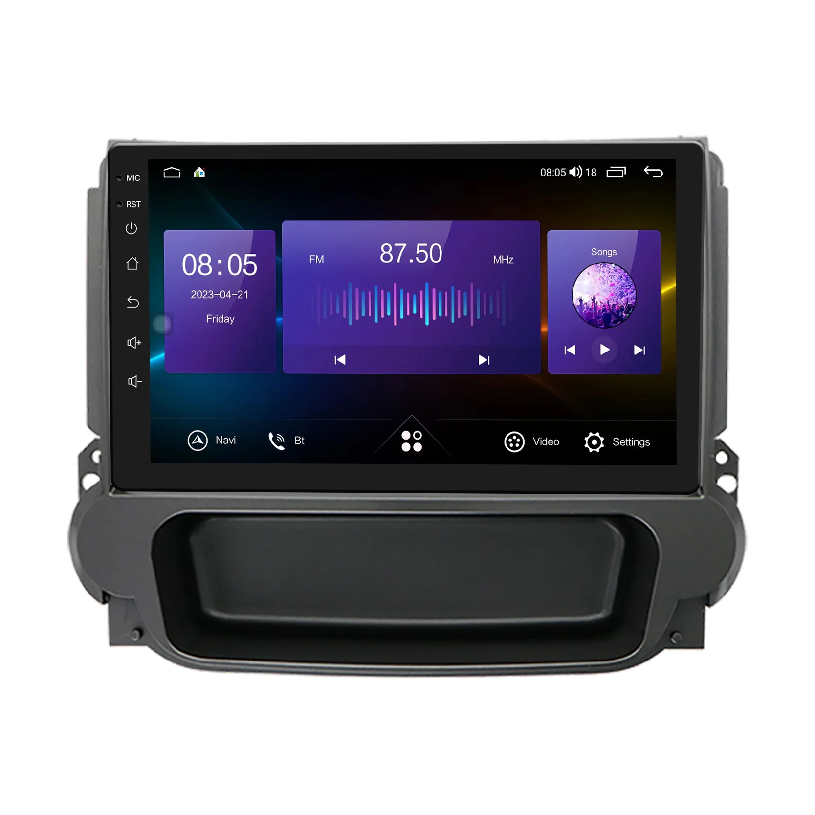 

Meihua 9inch Portable Android Multimedia Player Car Radio Stereo GPS Navi DSP Function DVD