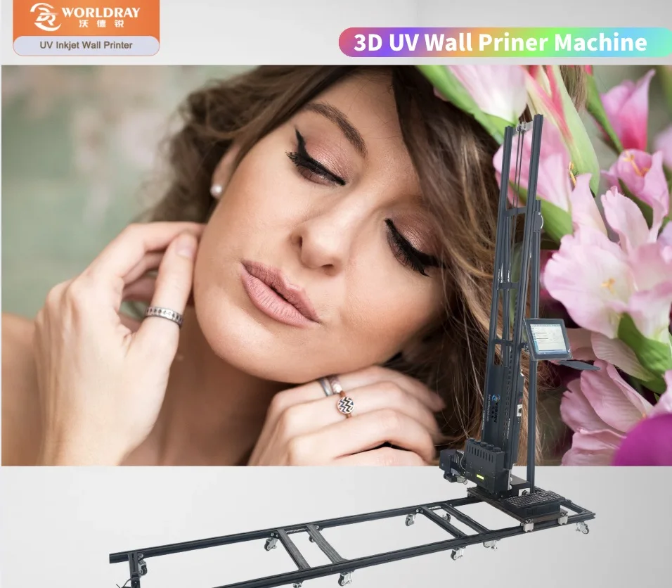 Wall Painting Printer WorldRay Compact And Portable And Lightweight Design For High Resolution Wall Graphics