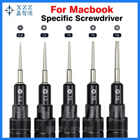 XZZ MacBook Screwdriver Set 0.8 1.2 T3 T5 T8