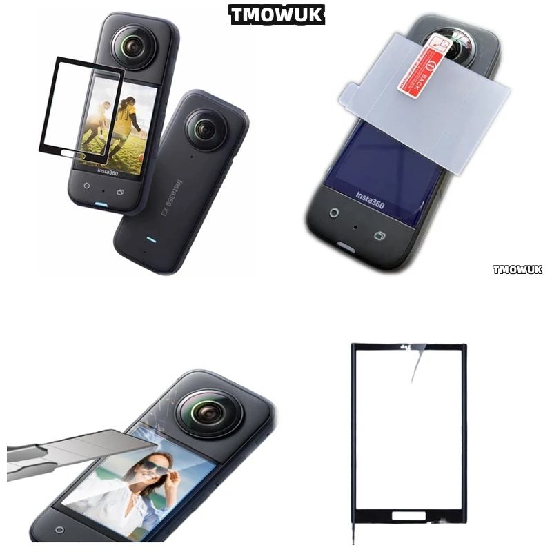 

For Insta360 X3 X4 X5 GPS Crystal Guard Pro Advanced Flexible Film Anti-Reflective Cover Layer