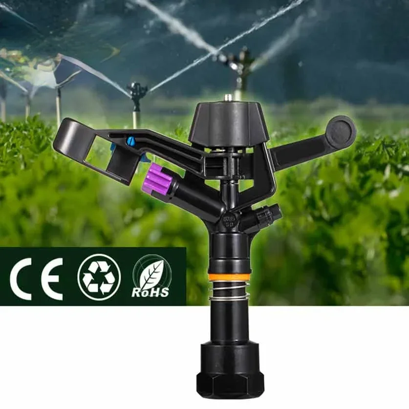 360 degree rotating courtyard automatic lawn sprinkler vortex adjustable garden sprinkler rain gun farm irrigation system