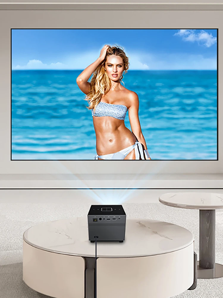 XNANO 4K 300ANSI X3 Projektor H716 WiFi 5G Sprachfernbedienung Mit LED-Beleuchtung BT5.0 Heimkino Tragbarer Intelligenter Filmprojektor