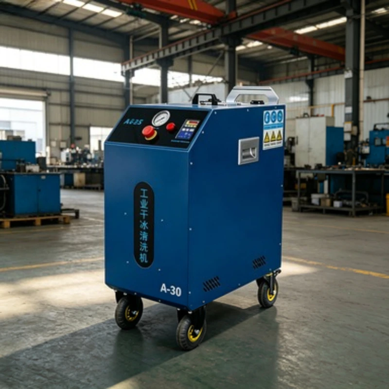 

Yugong 220V Dry Ice Blaster Portable CO2 Cleaning Machine 0-0.75kg/min Adjustable for Auto Workshop Car Detailing