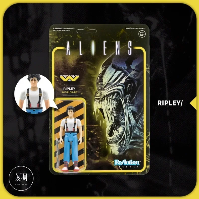 Auf Lager super7 hicks hudson ripley 1,5-Zoll-Reaktions figur Retro Spielzeug Sammler puppe Weihnachts geschenk