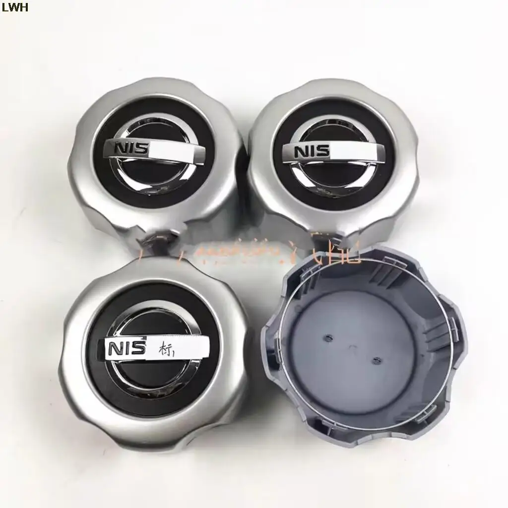 1/2/3/4 PCS Hubcaps Center Caps Wheel Center Cap Cover Tire Cover For Nissan Pick Up Navara D22 2002 2003 2004  2005  2006-2013