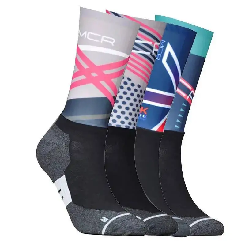 

Professional Cycling Socks Breathable Moisture Wicking Compression Bike Socks for Men Women Athletic Sports