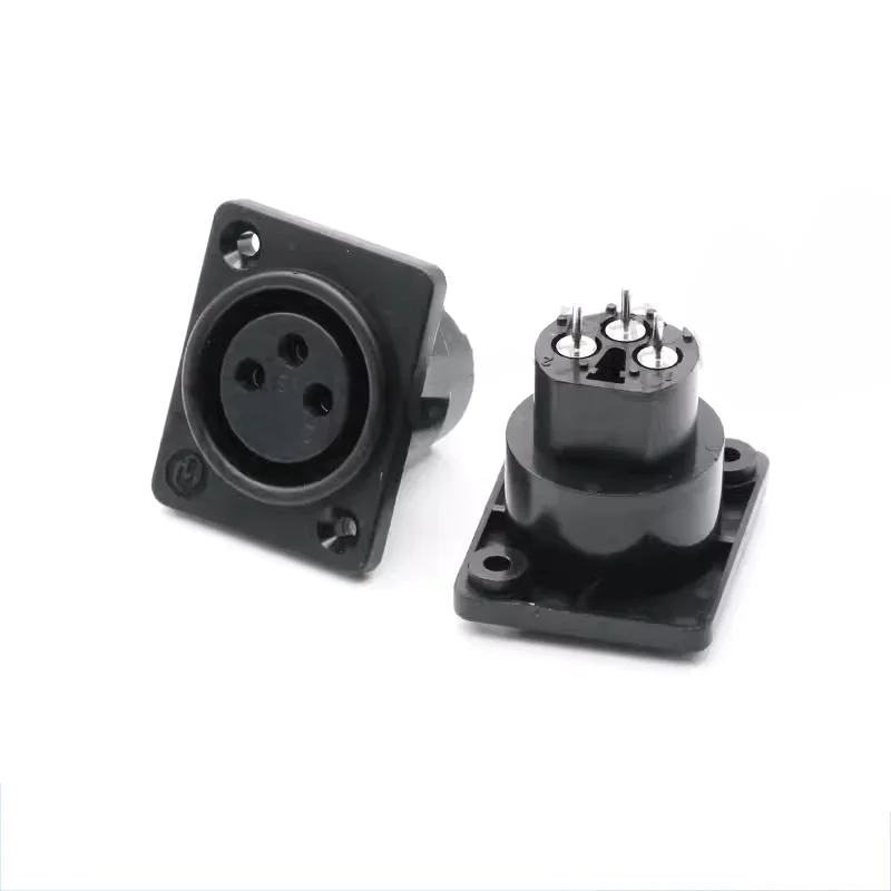 CT3-08HF Cannon Base 3-core XLR Caron Panel socket Microphone 3-pin socket mixer socket