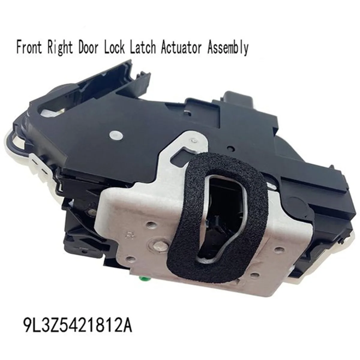 

Front Door Lock Latch Actuator Assembly for Ford Explorer, F150 2009-2019, Taurus, Lincoln MKS, 9L3Z5421813A, 9L3Z5421812A -T45C