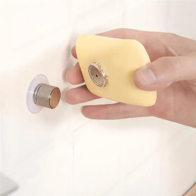 2/4/6 Sets Soap Holder With Drainage Dishes Magnetic Magnet For Kids For Shower Wall Mount Soap Dish