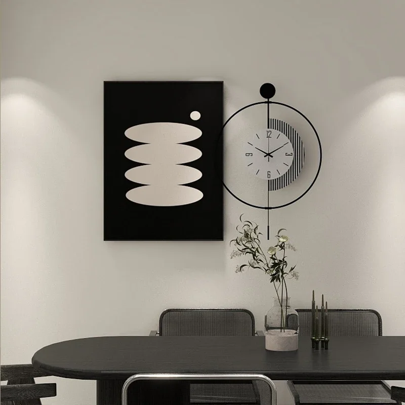 Classic Style Aesthetic Wall Watch Kitchen Bedrooms Round Korean Wall Clocks Interior Orologio Da Parete Ornaments Home Decor