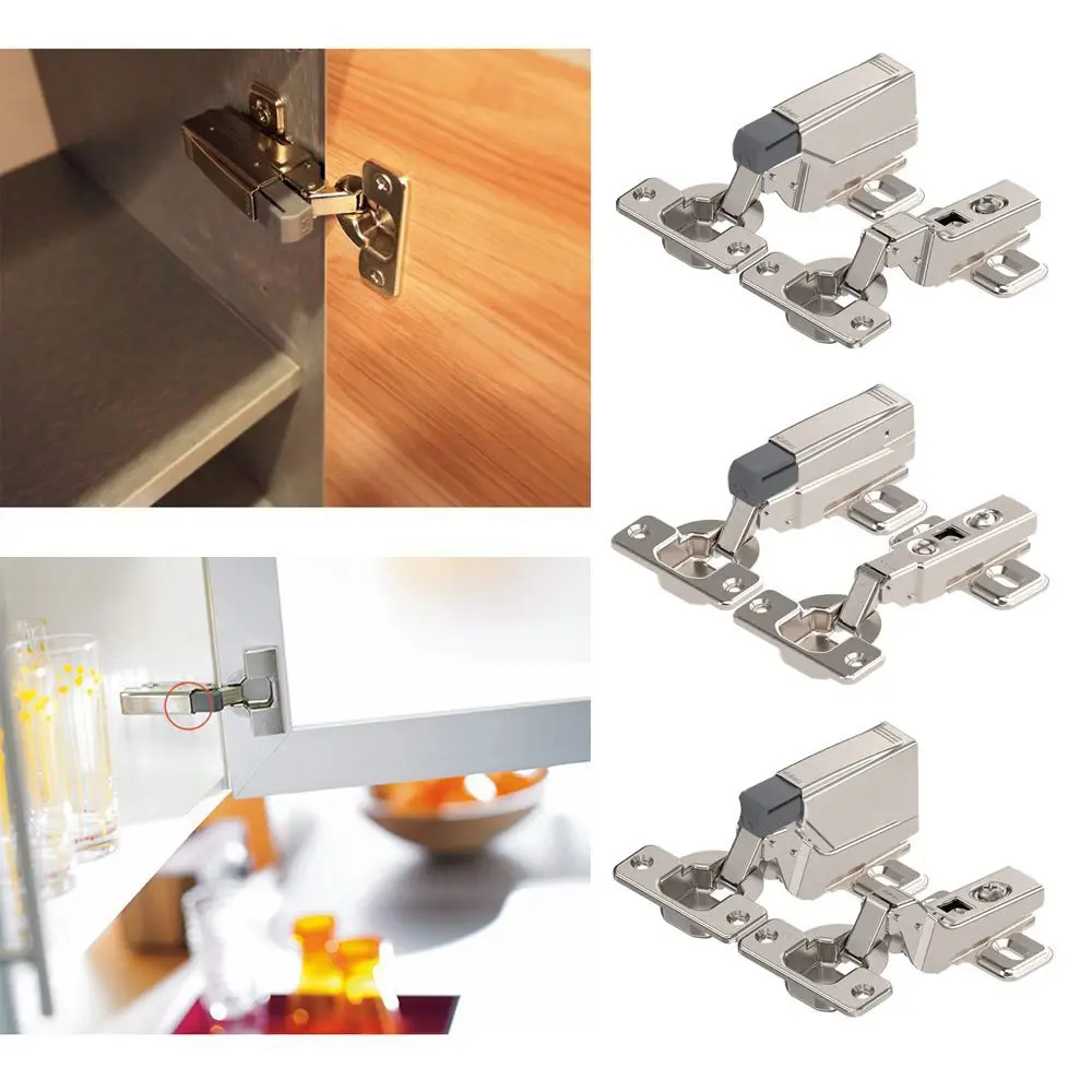 Furniture Wardrobe Cupboard Fast loading Adjustable Hinge buffer damper Full Overlay Hinge Buffer hinge Automatically