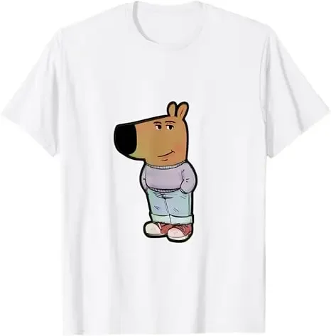 My New Character Is A Chill Guy Female Funny Human Dog T-Shirt Cute Dog Lover Graphic Outfit Women Tailor-made Saying Tee