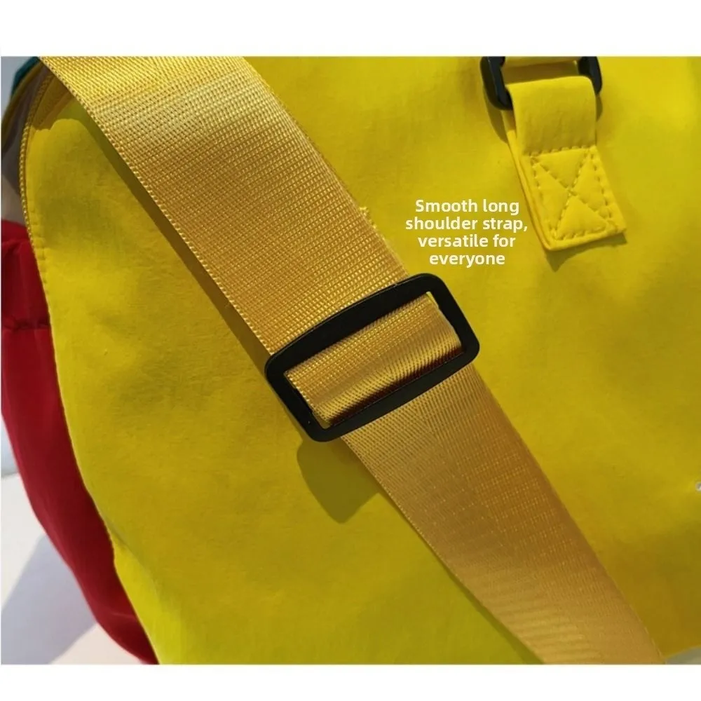 

New with Shoes Compartment Gym Bag Large Capacity Lightweight Travel Duffle Bag Fitness Bag Autumn Winter