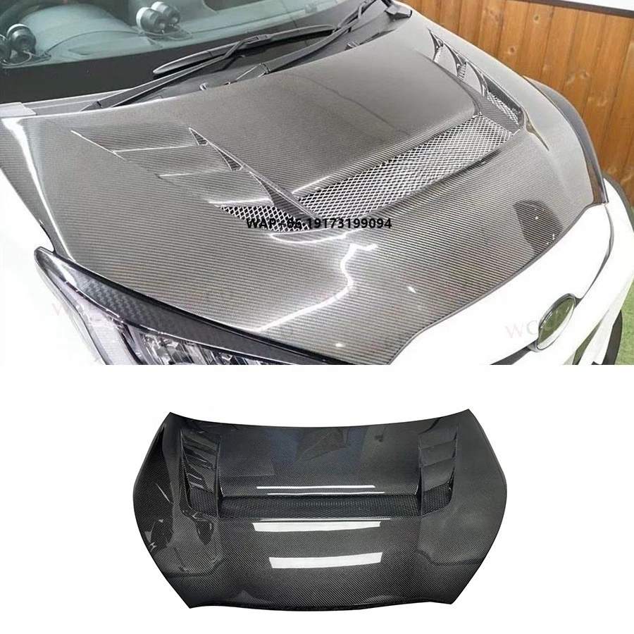 

VRS Style Carbon Fiber Engine Hood for-Toyota GR for Yaris Mxpa12 Gxpa16 2020-2023 Front Hood Bonnet Vent Bodykit New Condition
