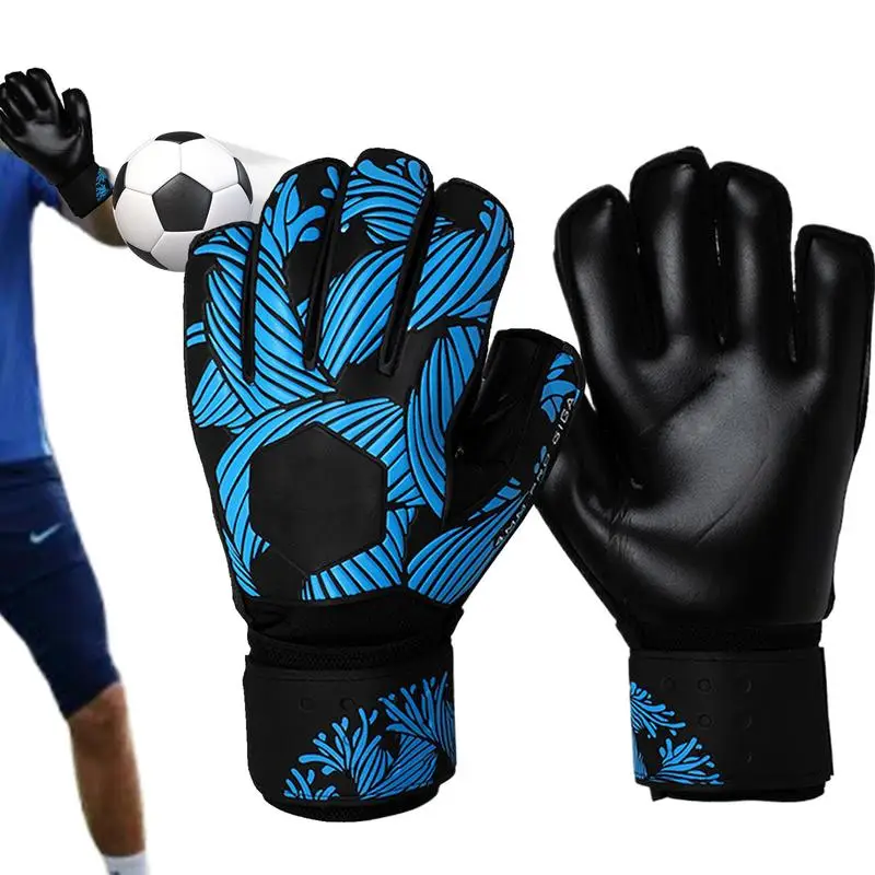 Wide Receiver Gloves Youth Anti Slip Receiver Gloves Breathable Adjustable Athletic Gloves Competition Protective Gear For Teens