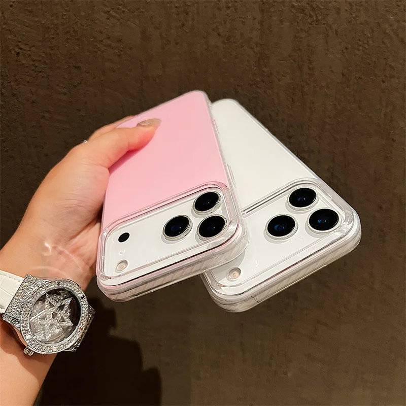 الفاخرة IMD رقيقة جدا الحلوى لون نقي سيليكون لينة جراب هاتف لهواوي الشرف X70 X70i X60i X60 X50i X40 X50 للصدمات غطاء #3